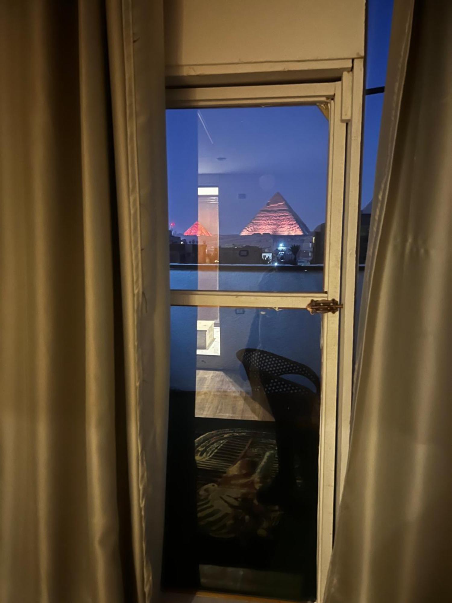 Piramide De Giza View Inn Kafrat al Jabal Exterior photo