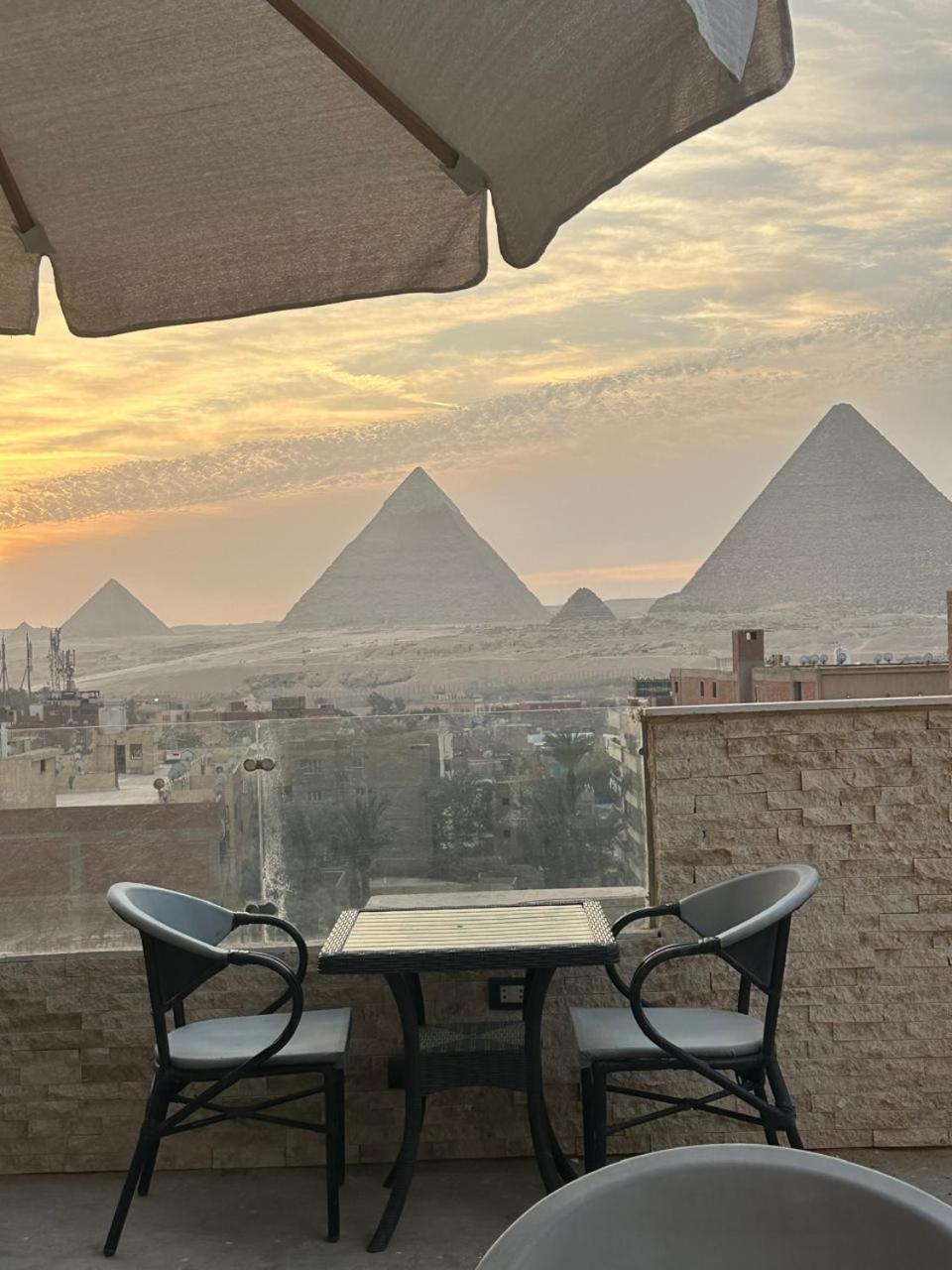 Piramide De Giza View Inn Kafrat al Jabal Exterior photo