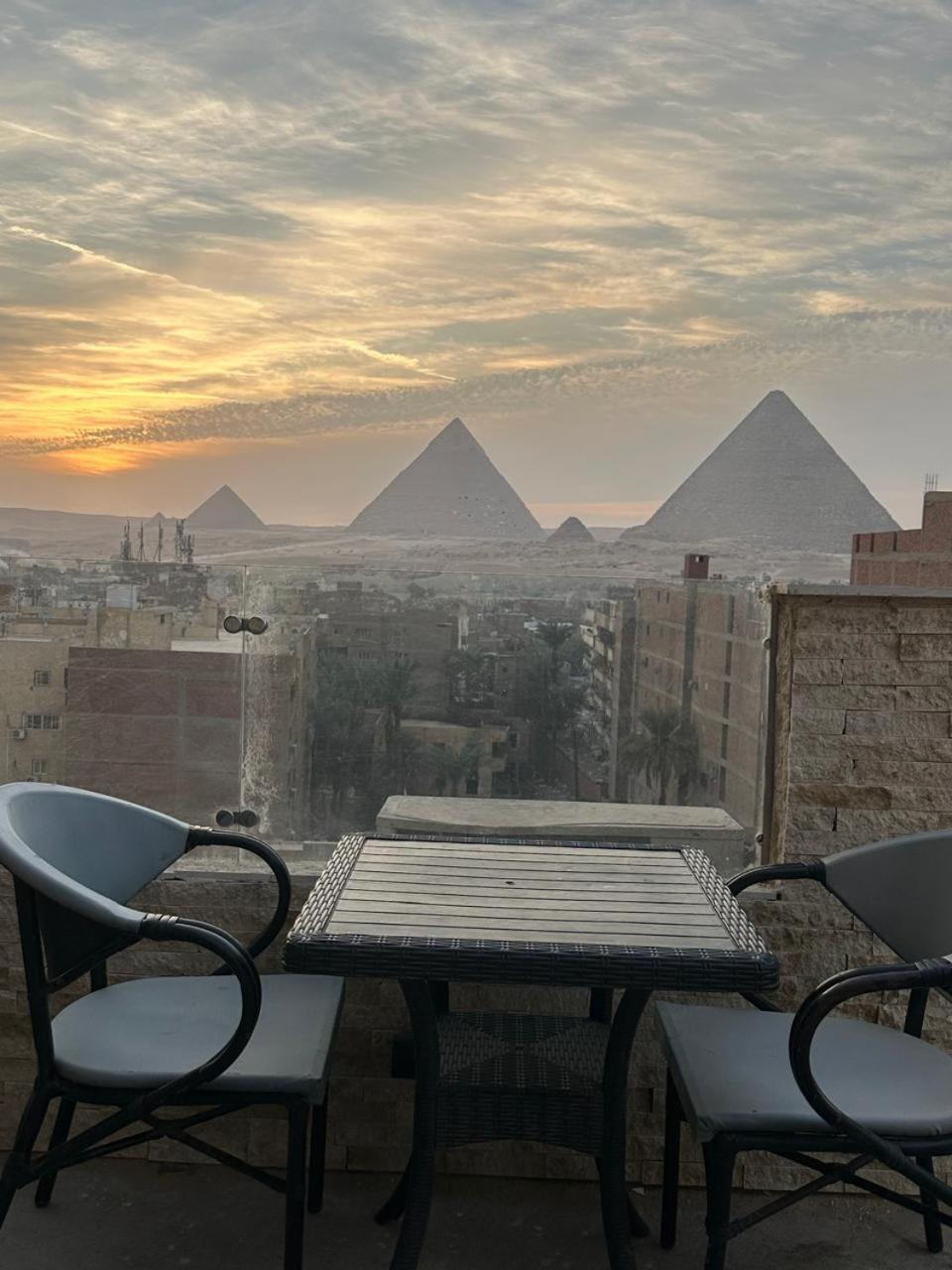 Piramide De Giza View Inn Kafrat al Jabal Exterior photo